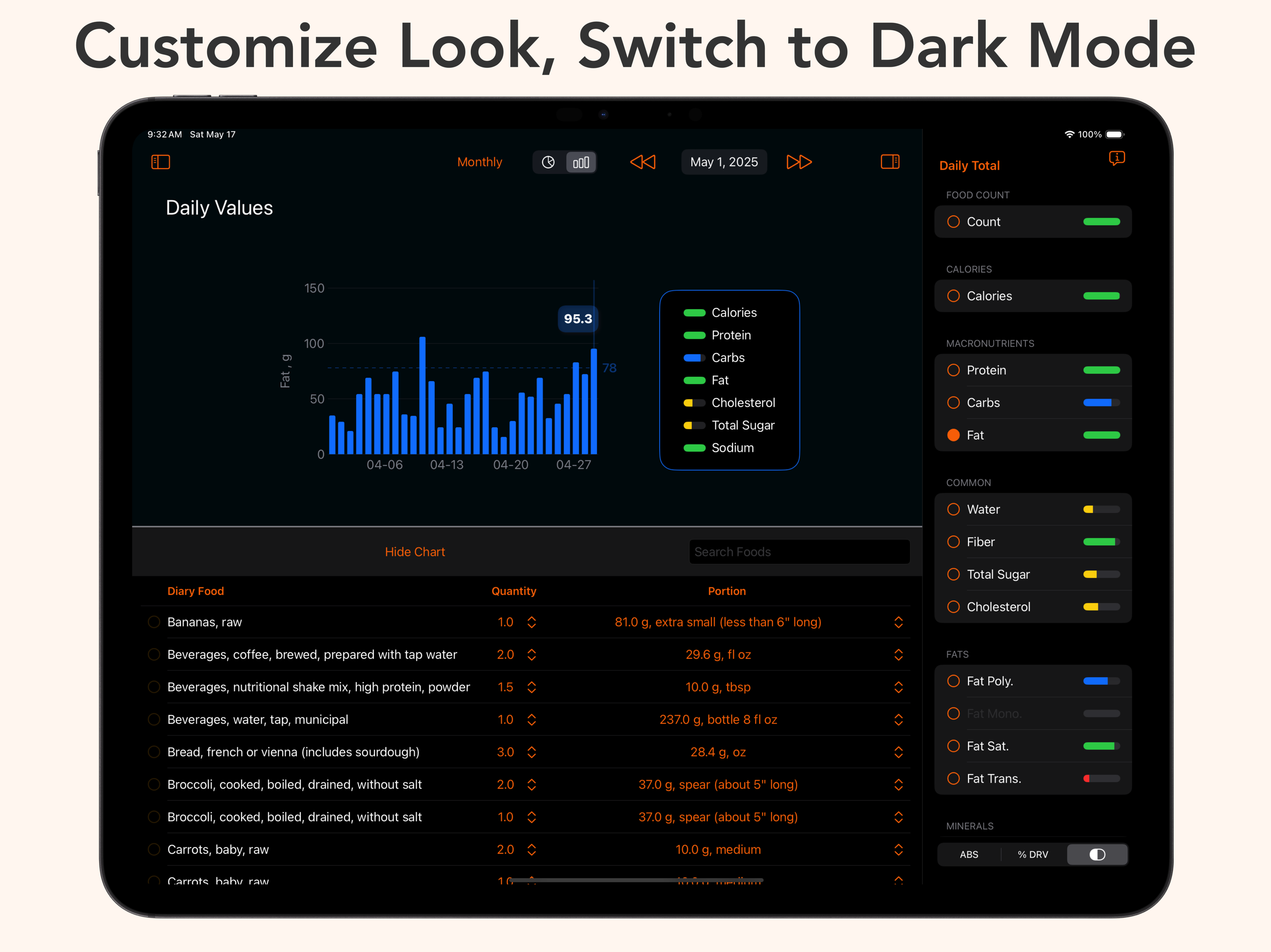 Dark Mode Appearance